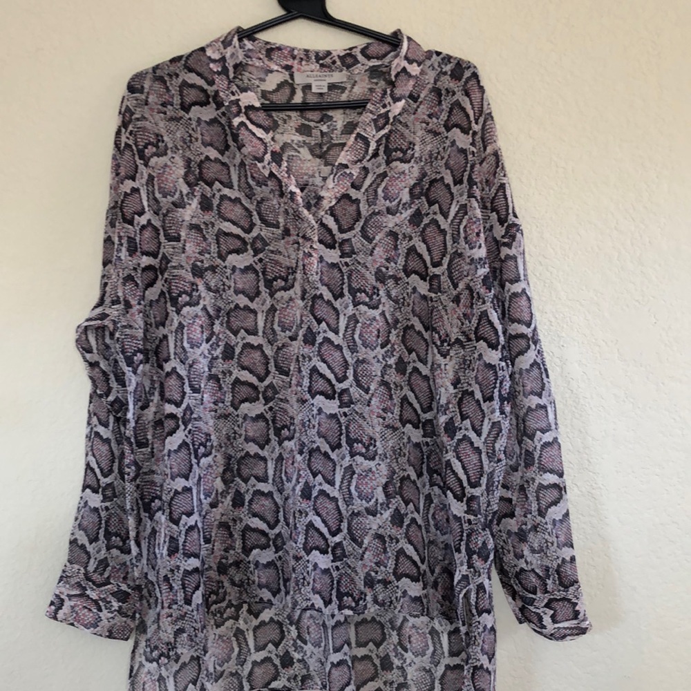 All Saints Andia Misra Shirt, size M